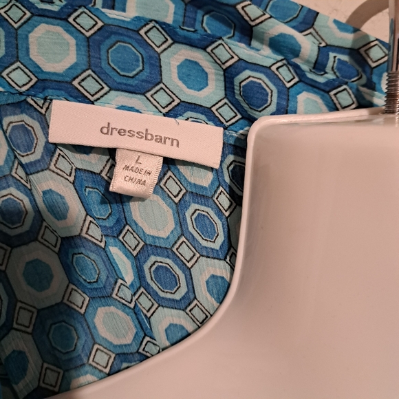 Dressbarn blouse with attached corset. Size Large - Picture 10 of 12